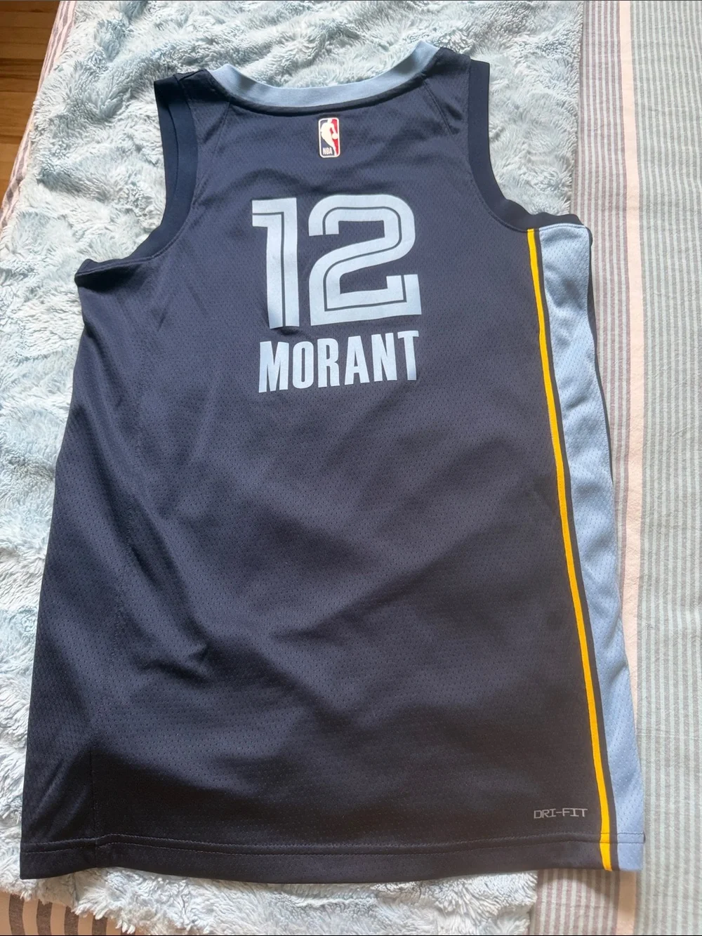 NIKE MEMPHIS GRIZZLIES JA MORANT DRI-FIT NBA SWINGMAN ICON EDITION JERSEY